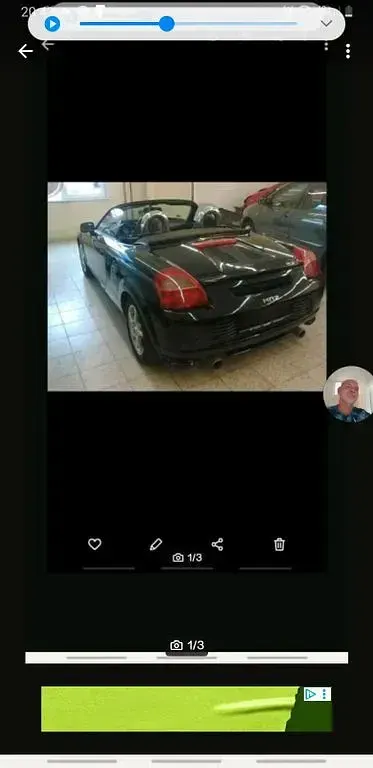 Gebraucht Toyota MR2 140 PS (102 kW) 2001 Schwarz Cabrio