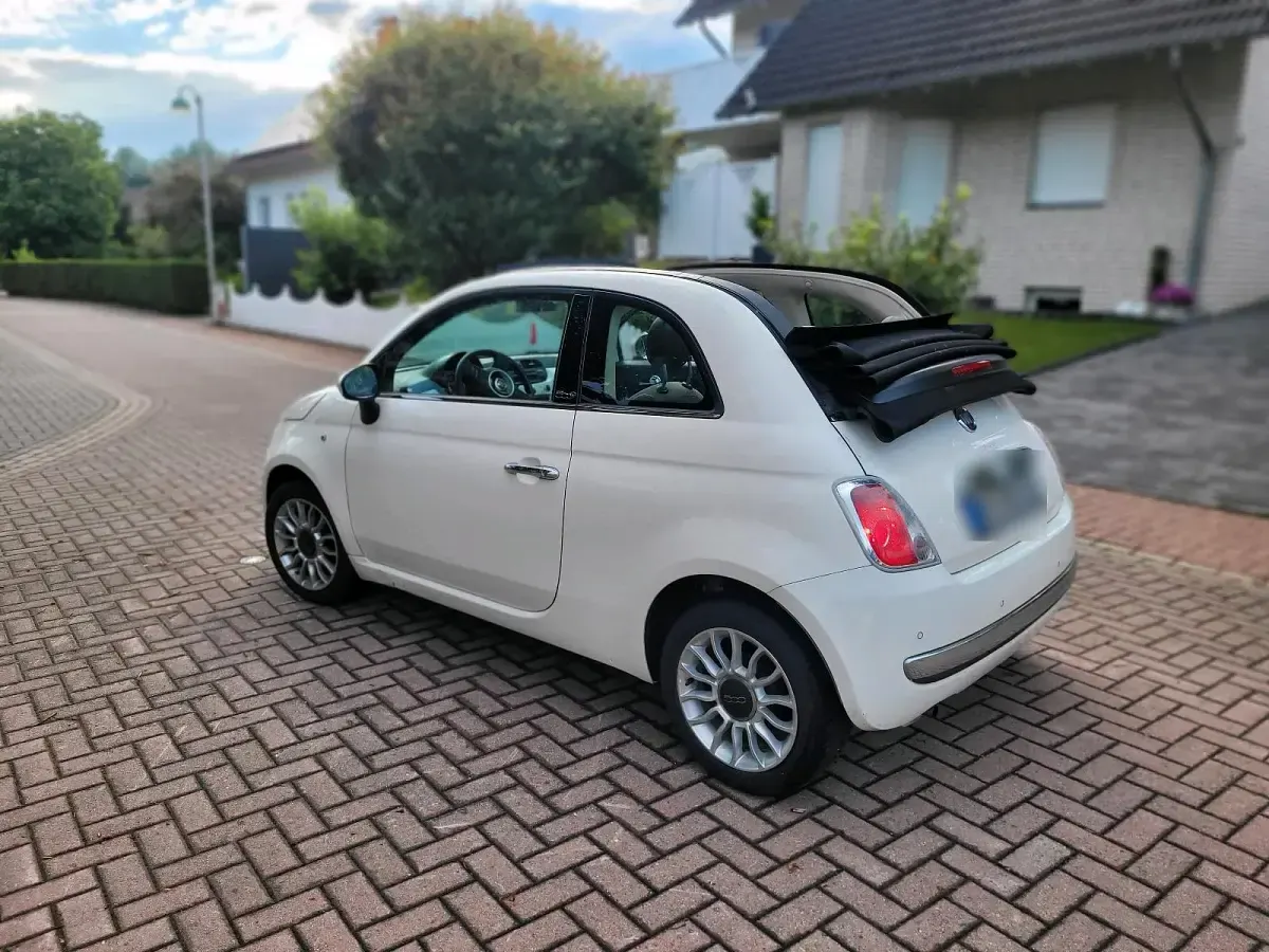 Gebraucht Fiat 500C 69 PS (50 kW) 2012 Weiß Cabrio