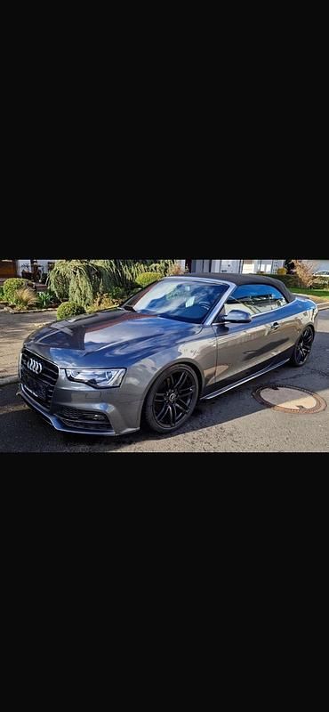 Grau Gebraucht 2016 Audi A5 Cabriolet S-Line Cabrio | 19.000 € (Fairer Preis) - Bild 1/4