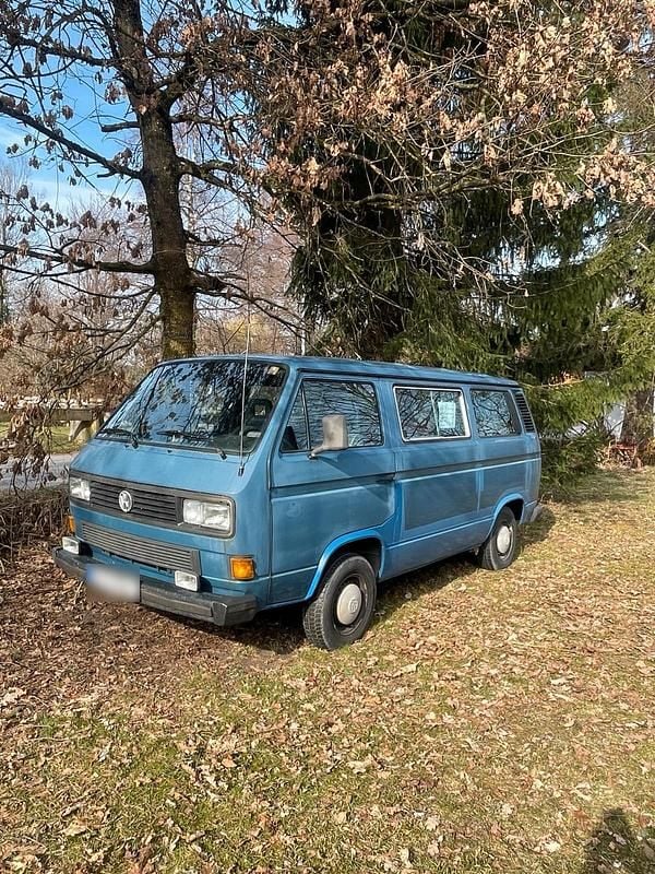 Second-hand VW T3 70 CP (51 kW) 1990 Albastru Van