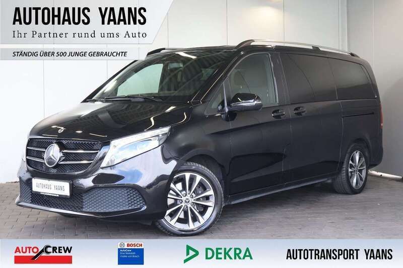Schwarz Gebraucht 2021 Mercedes V220 Edition Van / Kleinbus | 46.889 € (Teuer) - Bild 1/4