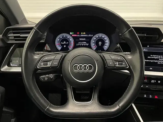 Brugt Audi A3 Advanced 150 HK (110 kW) 2022 Sort Sedan