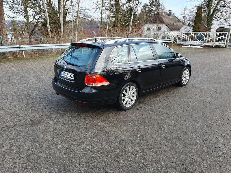 Gebraucht VW Golf VI Highline 122 PS (89 kW) 2010 Schwarz Kleinwagen