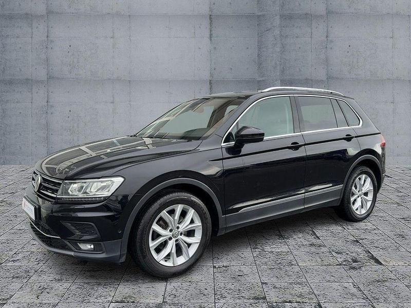 Gebraucht VW Tiguan Highline 150 PS (110 kW) 2019 Schwarz SUV