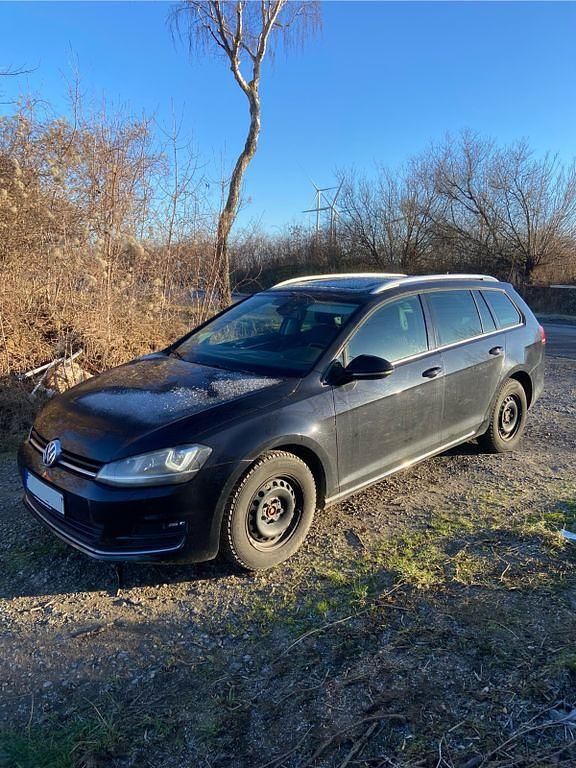 Schwarz Gebraucht 2013 VW Golf VII Highline Kombi | 6.500 € (Guter Preis) - Bild 1/4