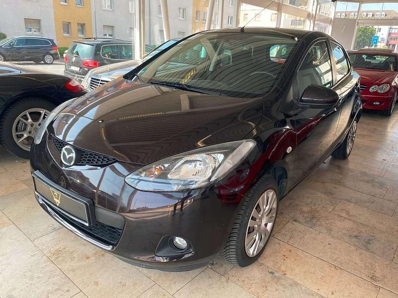 Violet Gebraucht 2009 Mazda 2 Independence Kleinwagen | 6.999 € (Teuer) - Bild 1/4