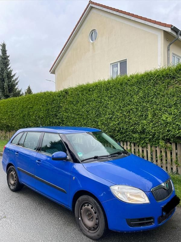 Blau Gebraucht 2008 Skoda Fabia Kombi | 770 € (Guter Preis) - Bild 1/4