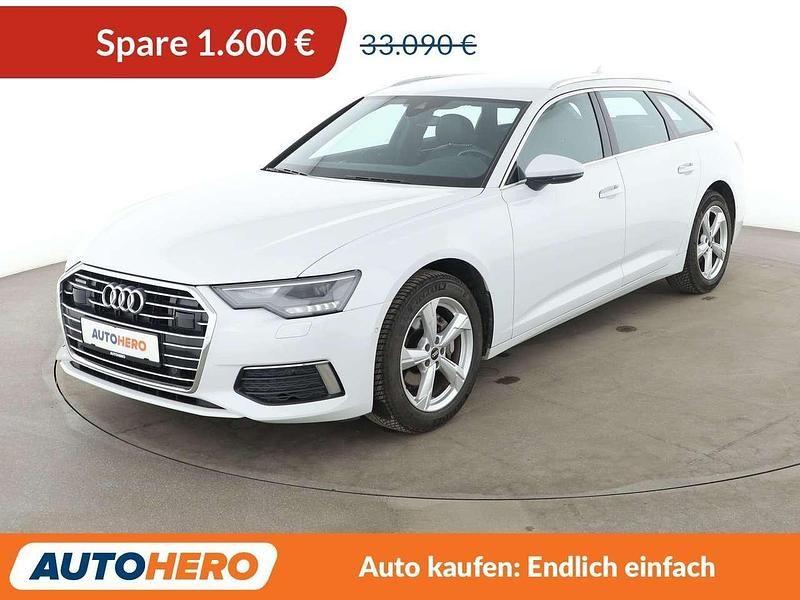 Gebraucht Audi A6 Design 204 PS (150 kW) 2021 Gletscherweiss Kombi