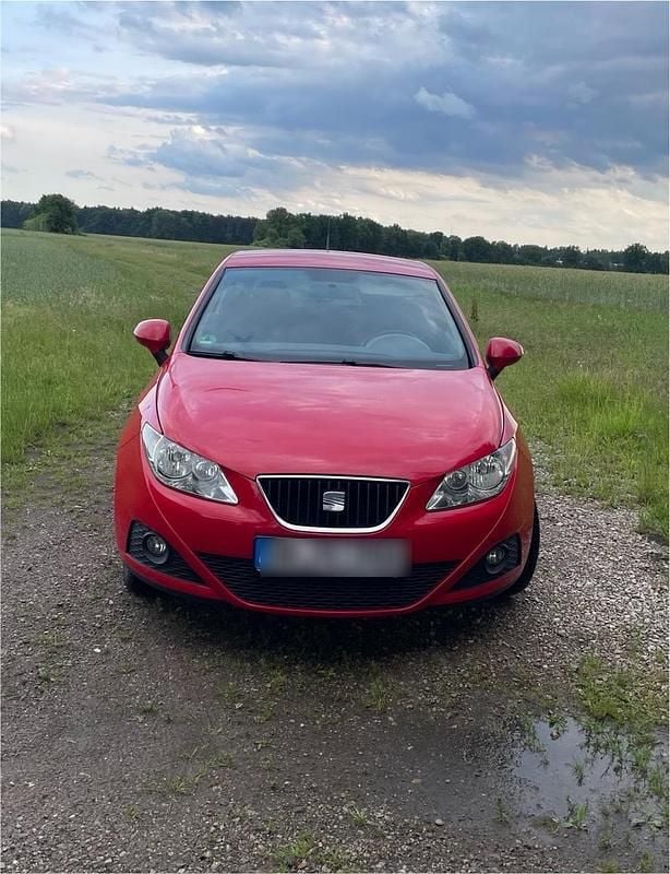 Gebraucht Seat Ibiza 86 PS (63 kW) 2009 Rot Kleinwagen