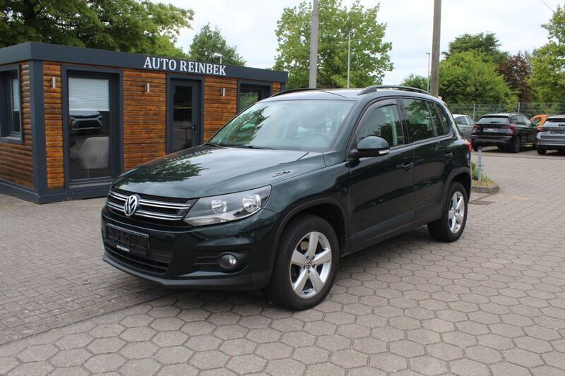 Veneziengrün perleffekt Gebraucht 2012 VW Tiguan SUV | 8.900 € (Fairer Preis) - Bild 1/4