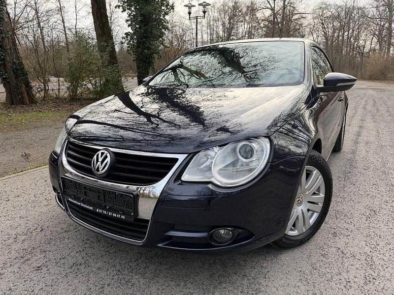 Gebraucht VW Eos 122 PS (89 kW) 2009 Blau Cabrio