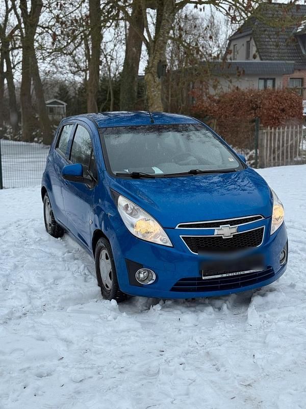 Gebraucht Chevrolet Spark 68 PS (50 kW) 2012 Blau Kleinwagen