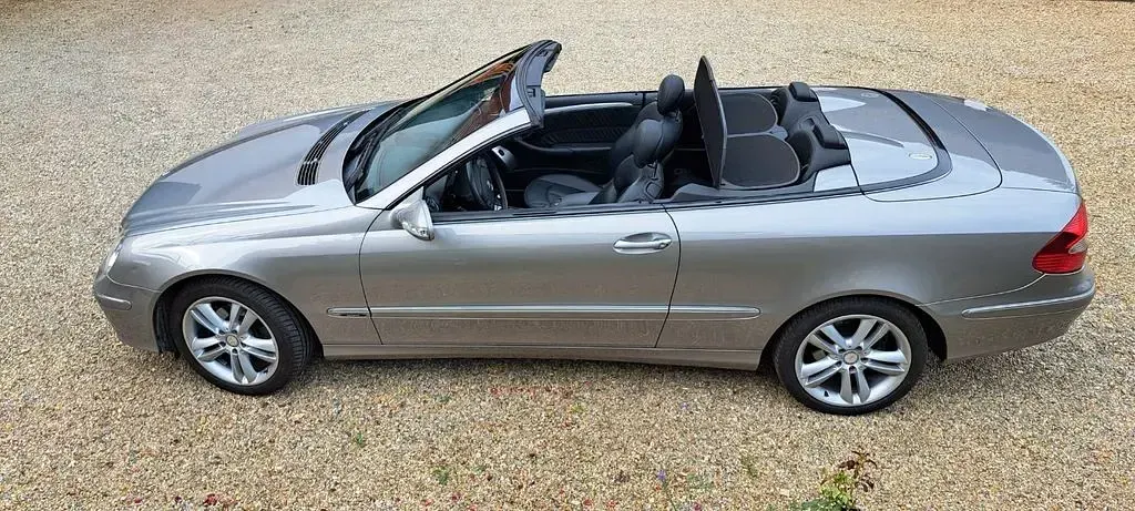 Gebraucht Mercedes CLK200 Avantgarde 184 PS (135 kW) 2009 Silber Cabrio