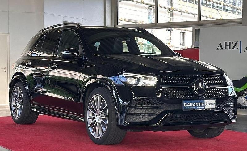 Obsidianschwarz metalliclack Gebraucht 2021 Mercedes GLE400 AMG SUV | 63.999 € (Fairer Preis) - Bild 1/4