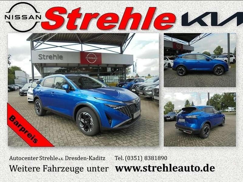 Magnetic blue Neu 2025 Nissan Qashqai Comfort SUV | 37.950 € (Teuer) - Bild 1/4