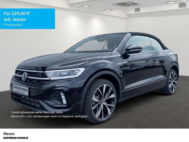 Schwarz Gebraucht 2025 VW T-Roc Cabriolet IQ Drive Cabrio | 36.580 € (Fairer Preis) - Bild 1/4