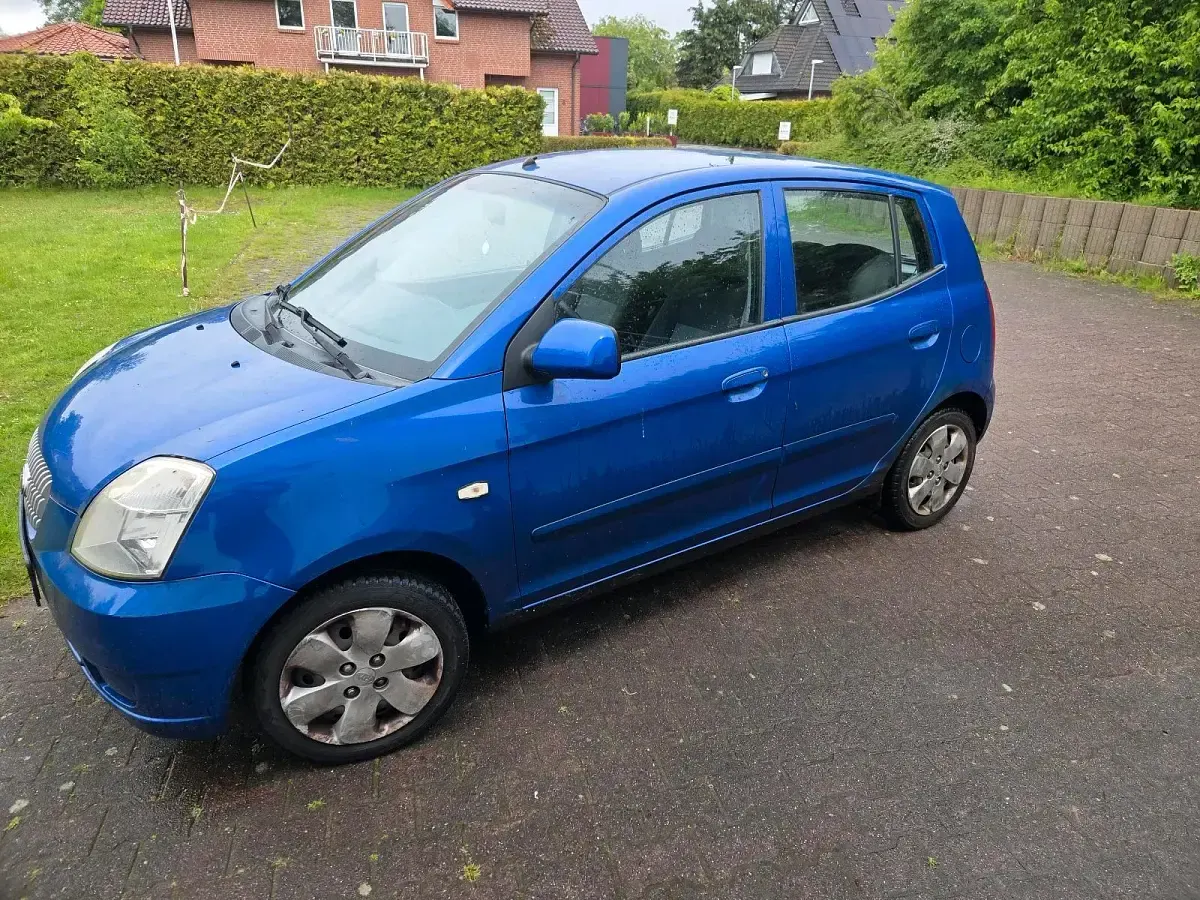 Gebraucht Kia Picanto 65 PS (47 kW) 2005 Blau Kleinwagen