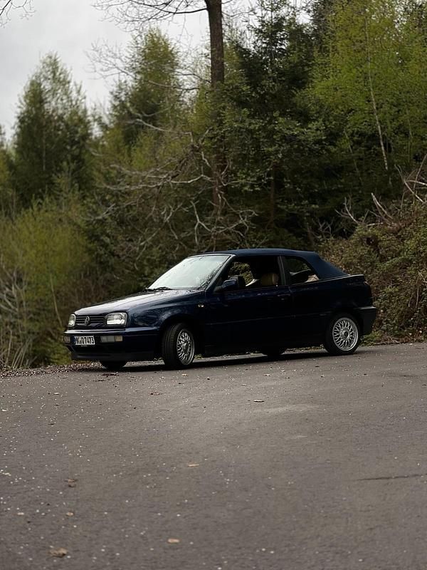 Blau Gebraucht 1997 VW Golf Cabriolet Cabrio | 850 € (Superpreis) - Bild 1/4