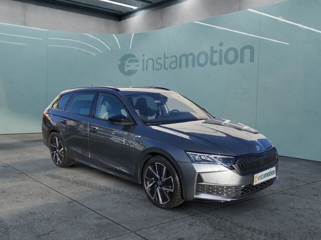 Grau Gebraucht 2024 Skoda Octavia SportLine Kombi | 37.670 € (Teuer) - Bild 1/2