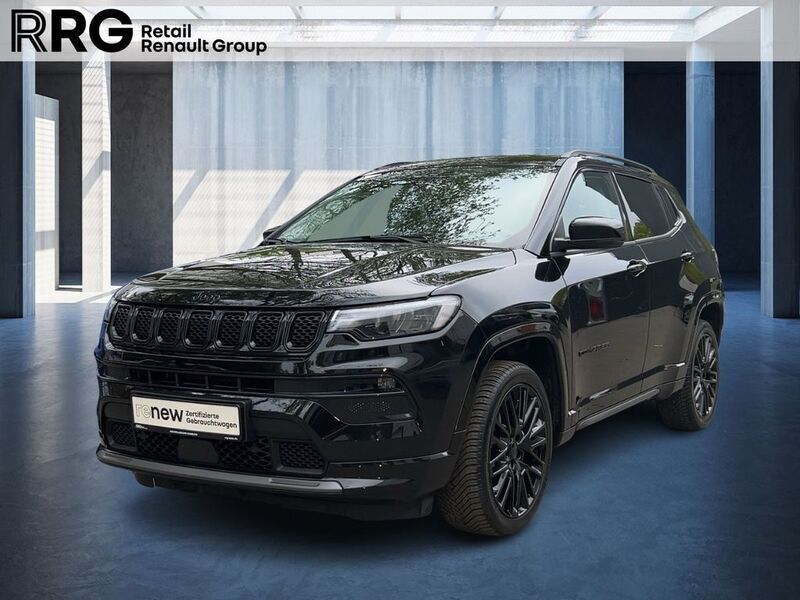 Black clear coat (sch (schwarz Gebraucht 2024 Jeep Compass SUV | 25.990 € (Guter Preis) - Bild 1/4
