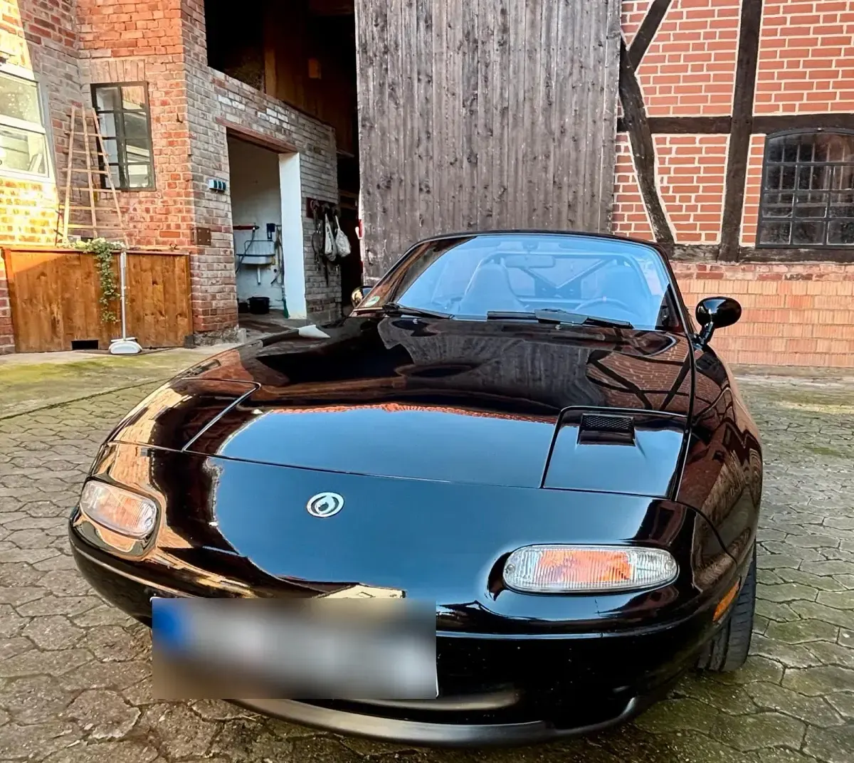 Usata Mazda MX5 131 CV (96 kW) 1994 Nero Cabrio