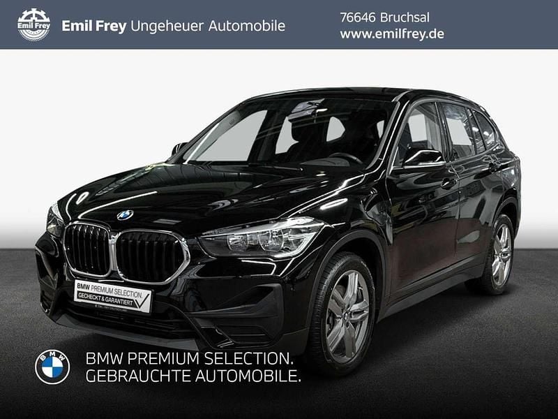 Schwarz uni Gebraucht 2021 BMW X1 Advantage SUV | 20.990 € (Superpreis) - Bild 1/3