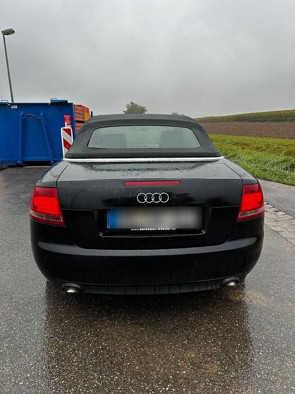 Schwarz Gebraucht 2006 Audi A4 Cabriolet Cabrio | 2.999 € (Superpreis) - Bild 1/4