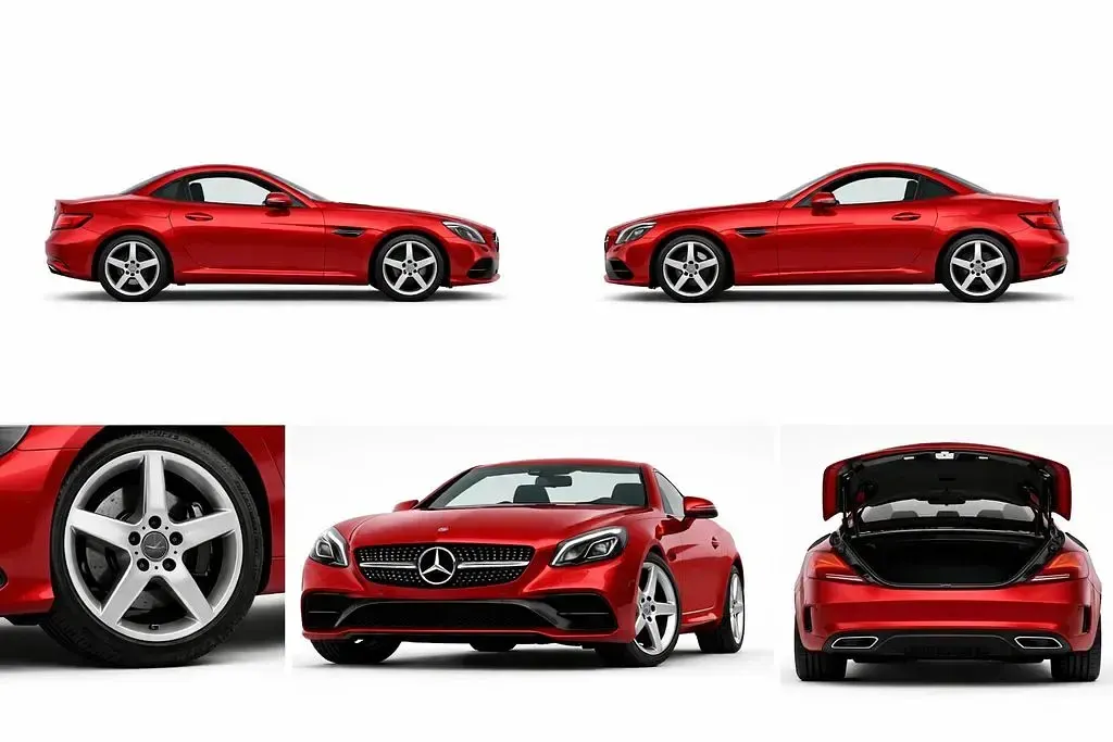 Gebraucht Mercedes SLC300 245 PS (180 kW) 2017 Rot Cabrio