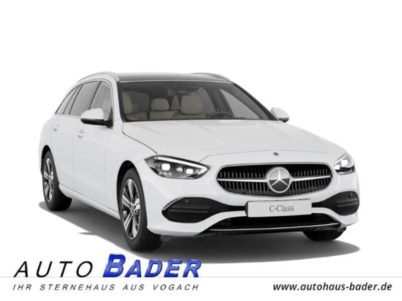 Weiss Gebraucht 2023 Mercedes C220 Advanced Plus Kombi | 37.950 € (Fairer Preis) - Bild 1/4