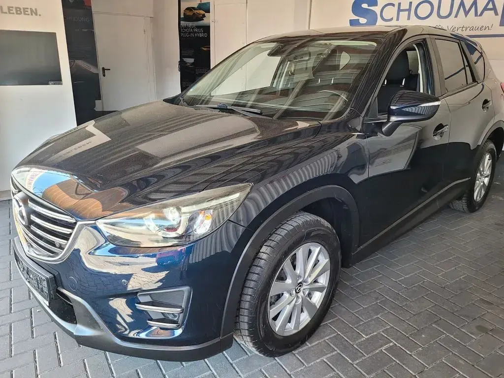 Usata Mazda CX-5 Exclusive-Line 165 CV (121 kW) 2016 Blu SUV