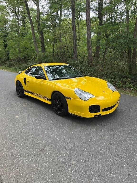 Gelb Gebraucht 2002 Porsche 911 Turbo Coupé | 54.900 € - Bild 1/4
