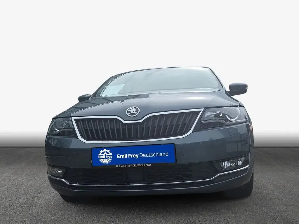 Gebraucht Skoda Rapid Ambition 95 PS (69 kW) 2018 Quarzgrau metallic Kleinwagen