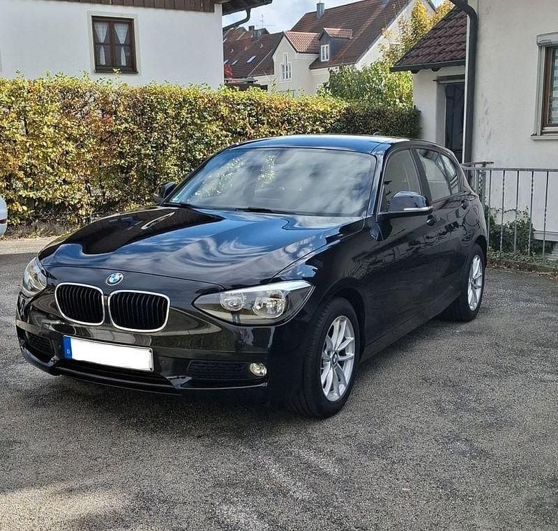 Schwarz Gebraucht 2014 BMW 118 Advantage Kleinwagen | 8.400 € (Guter Preis) - Bild 1/4