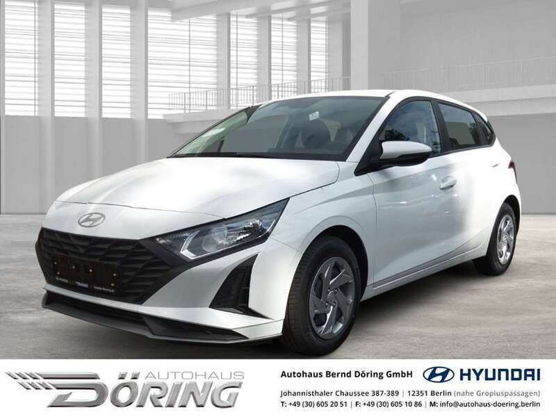 Atlas white / sol Neu 2025 Hyundai i20 Select Limousine | 20.480 € (Fairer Preis) - Bild 1/4