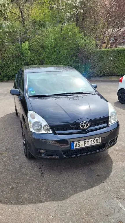Gebraucht Toyota Corolla Verso Sol 129 PS (94 kW) 2007 Schwarz Van / Kleinbus