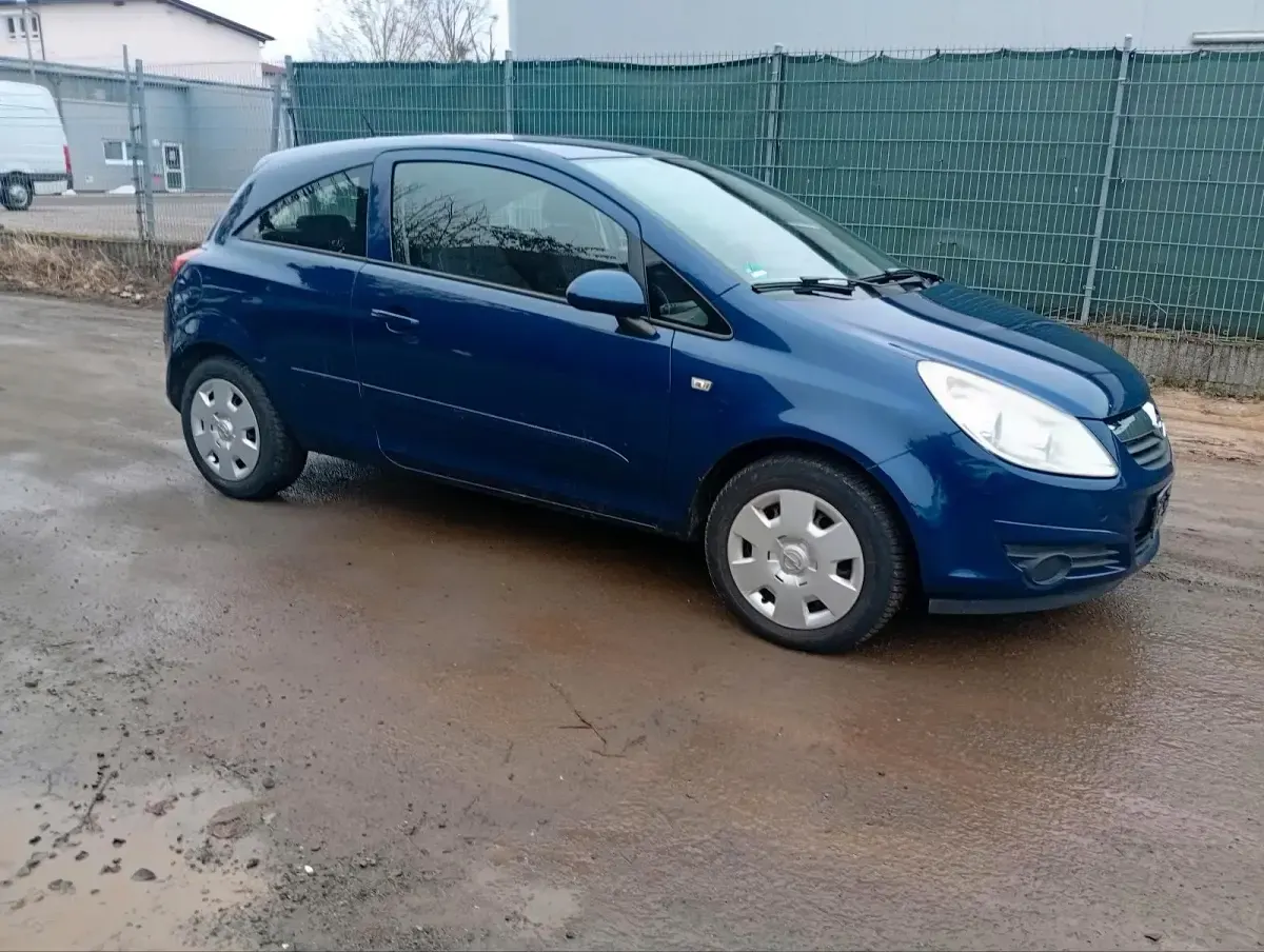 Gebraucht Opel Corsa 75 PS (55 kW) 2007 Blau Kleinwagen