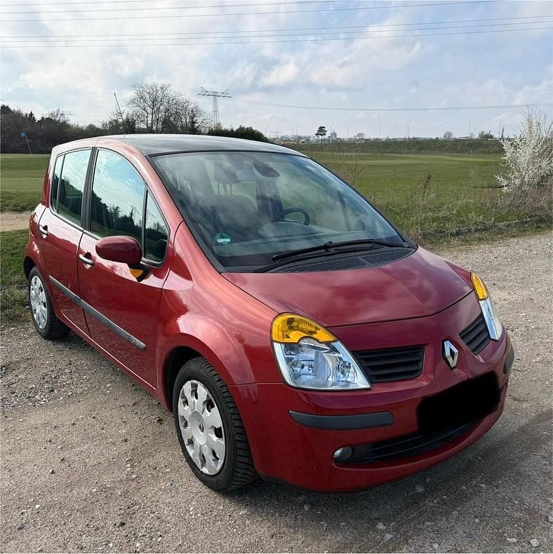 Second-hand Renault Modus 112 CP (82 kW) 2005 Roșu Monovolum