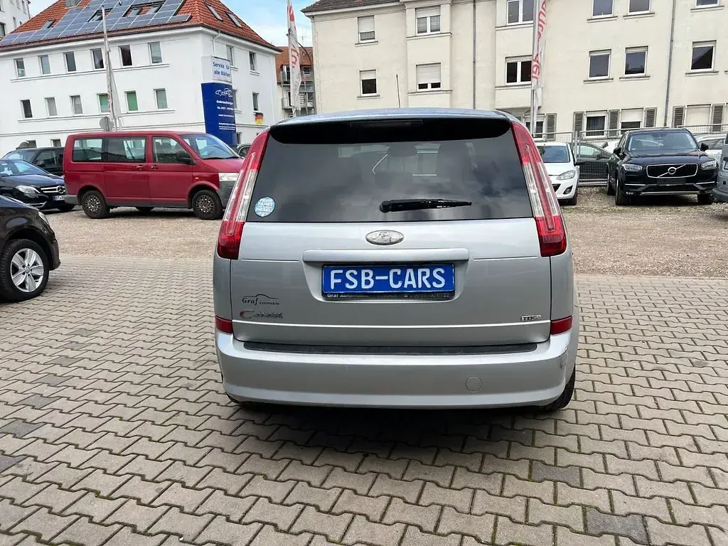 Gebraucht Ford C-MAX Style 90 PS (66 kW) 2008 Silber Van / Kleinbus