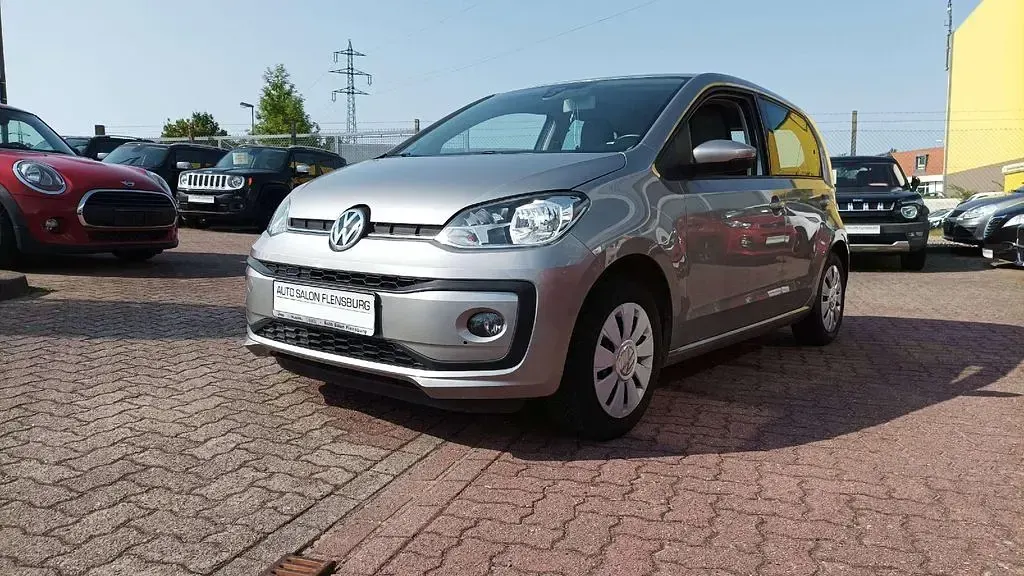 Gebraucht VW up! move up! 60 PS (44 kW) 2019 Silber Kleinwagen
