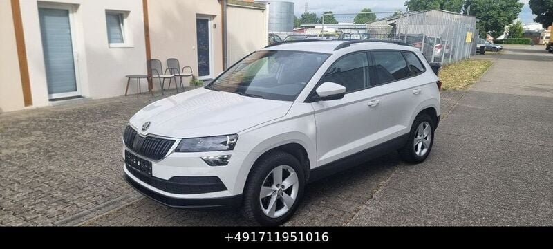 Weiß Gebraucht 2020 Skoda Karoq Ambition SUV | 16.990 € (Superpreis) - Bild 1/4
