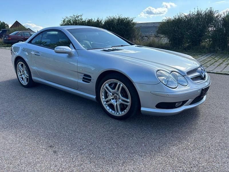 Gebraucht Mercedes SL55 AMG AMG 500 PS (367 kW) 2004 Silber Cabrio