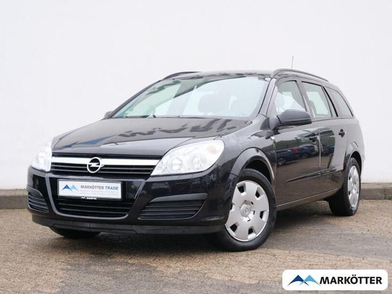 Saphirschwarz mi2 Gebraucht 2005 Opel Astra Edition Kombi | 3.930 € (Teuer) - Bild 1/4