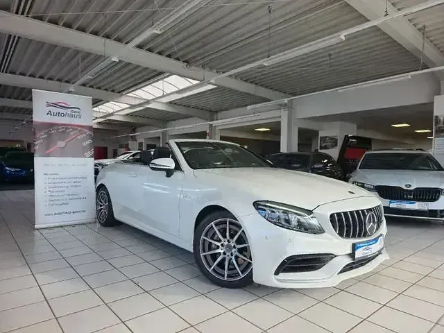 Gebraucht Mercedes C63 AMG AMG 476 PS (350 kW) 2019 Weiß Cabrio