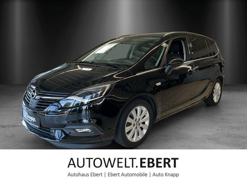 Onyx schwarz Gebraucht 2017 Opel Zafira Innovation Van / Kleinbus | 14.990 € (Etwas zu teuer) - Bild 1/4