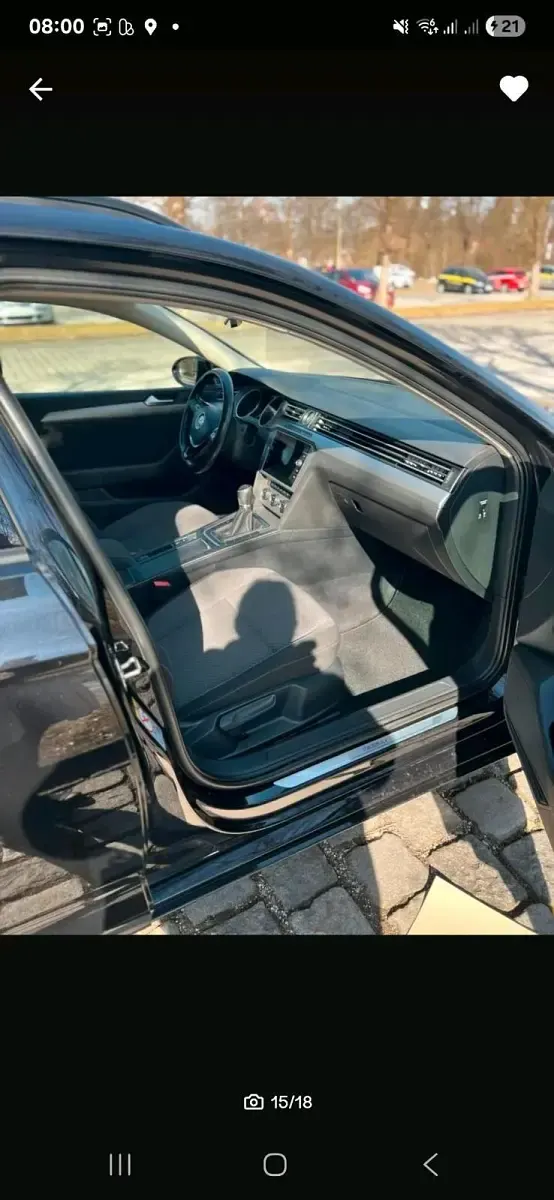 Używany VW Passat 120 KM (88 kW) 2018 Czarny Kombi