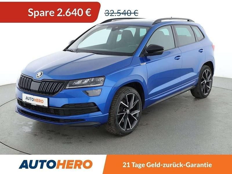 Modra race Gebraucht 2021 Skoda Karoq SportLine SUV | 29.900 € (Guter Preis) - Bild 1/3