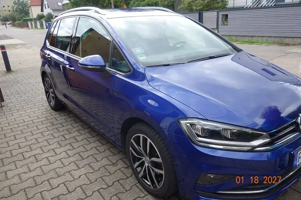 Gebraucht VW Golf Sportsvan Join 131 PS (96 kW) 2019 Blau Van / Kleinbus
