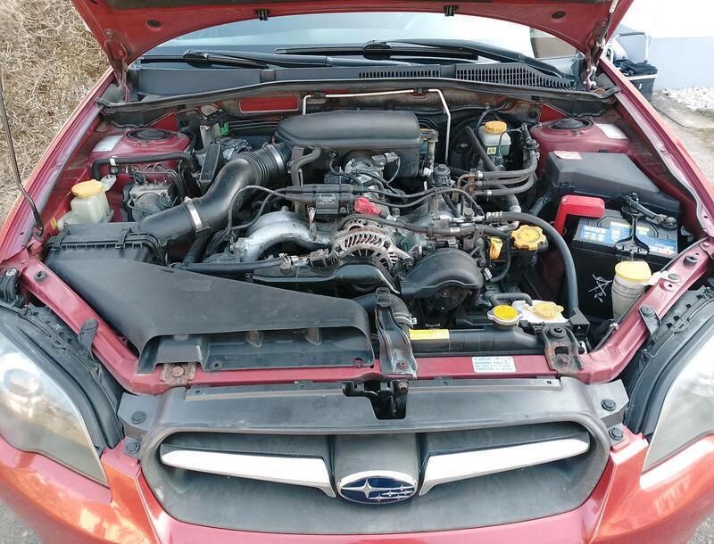 Rot Gebraucht 2005 Subaru Legacy Limousine | 1.700 € (Fairer Preis) - Bild 1/4