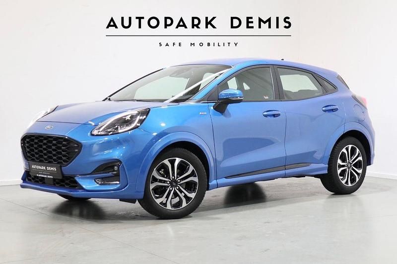 Blau Gebraucht 2023 Ford Puma ST-Line SUV | 13.255 € (Superpreis) - Bild 1/4