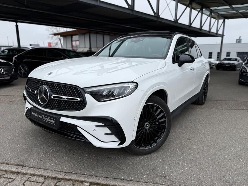 Weiss Gebraucht 2024 Mercedes GLC220 Night SUV | 58.900 € (Superpreis) - Bild 1/4